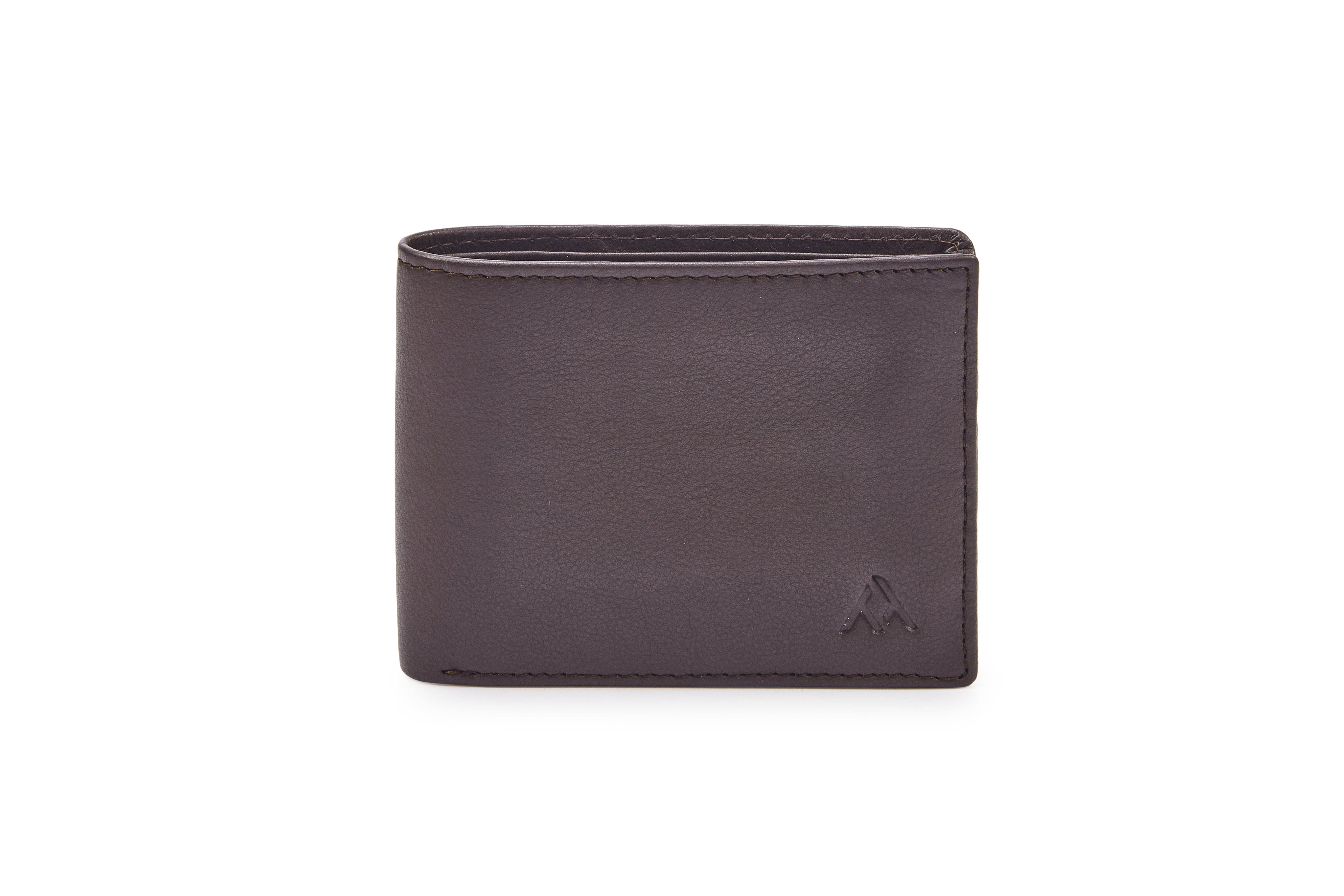 Leather Wallet WL100MDK - Tom Tanners