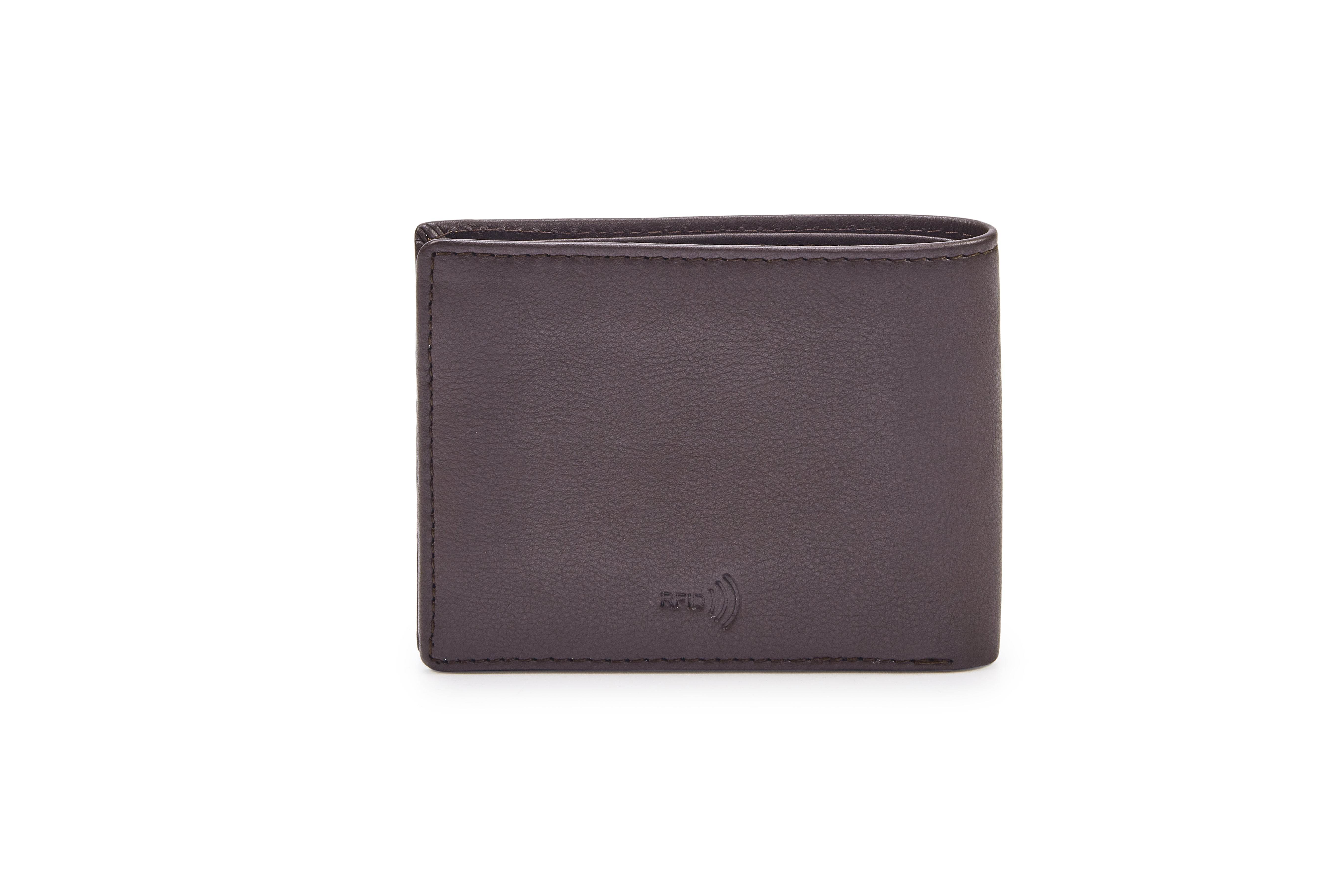 Leather Wallet WL100MDK - Tom Tanners