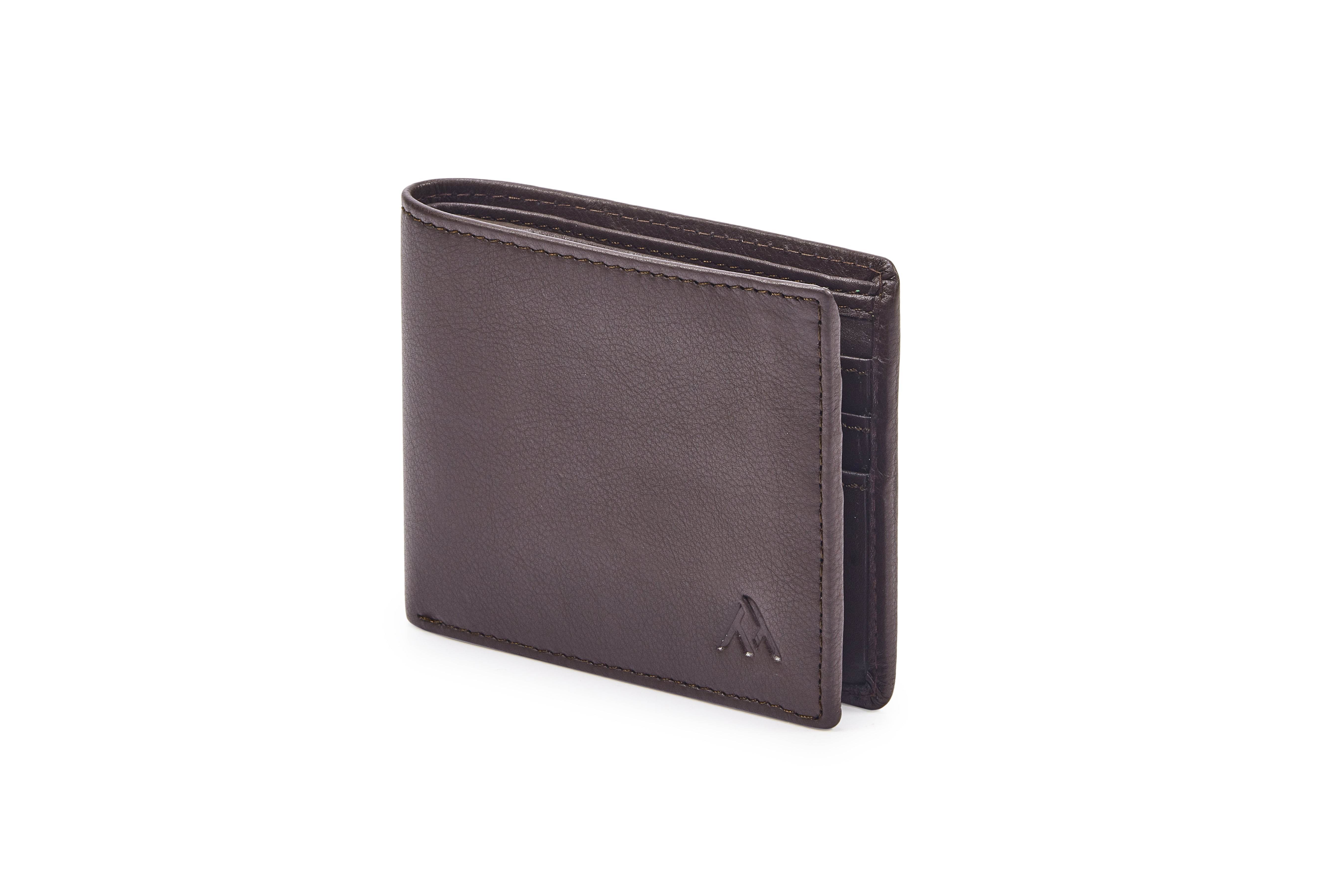 Leather Wallet WL100MDK - Tom Tanners