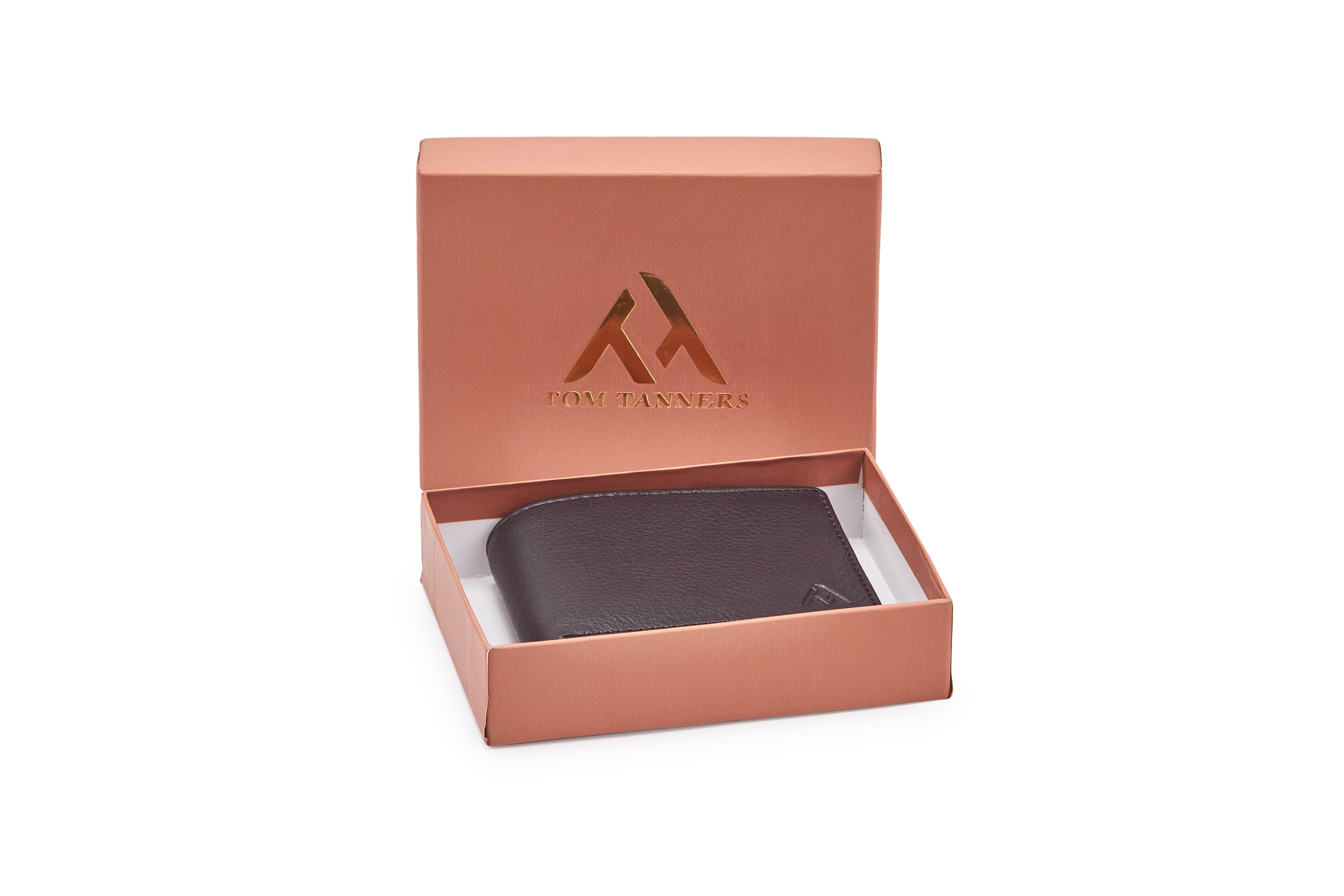 Leather Wallet WL100SDK - Tom Tanners