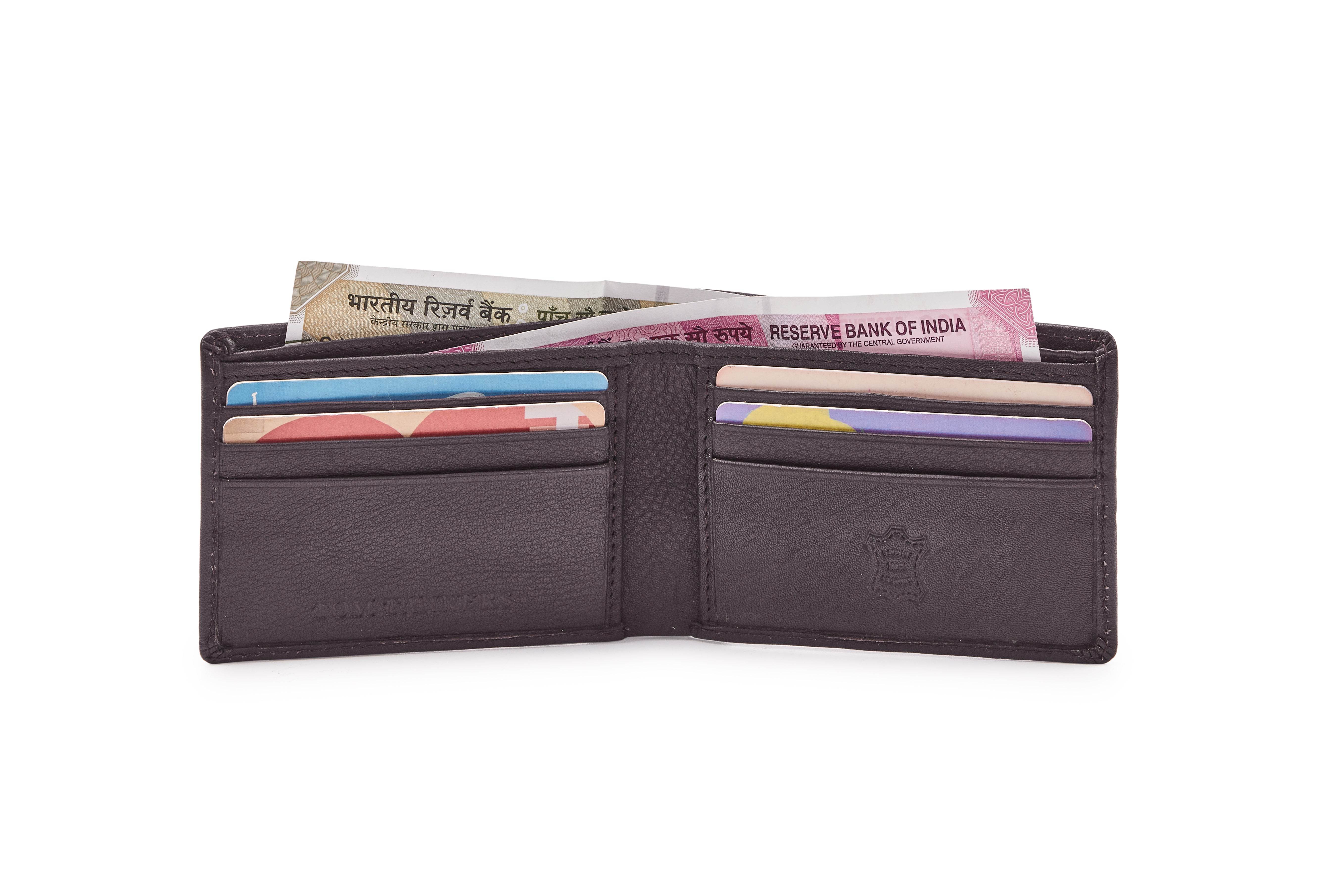 Leather Wallet WL100SDK - Tom Tanners
