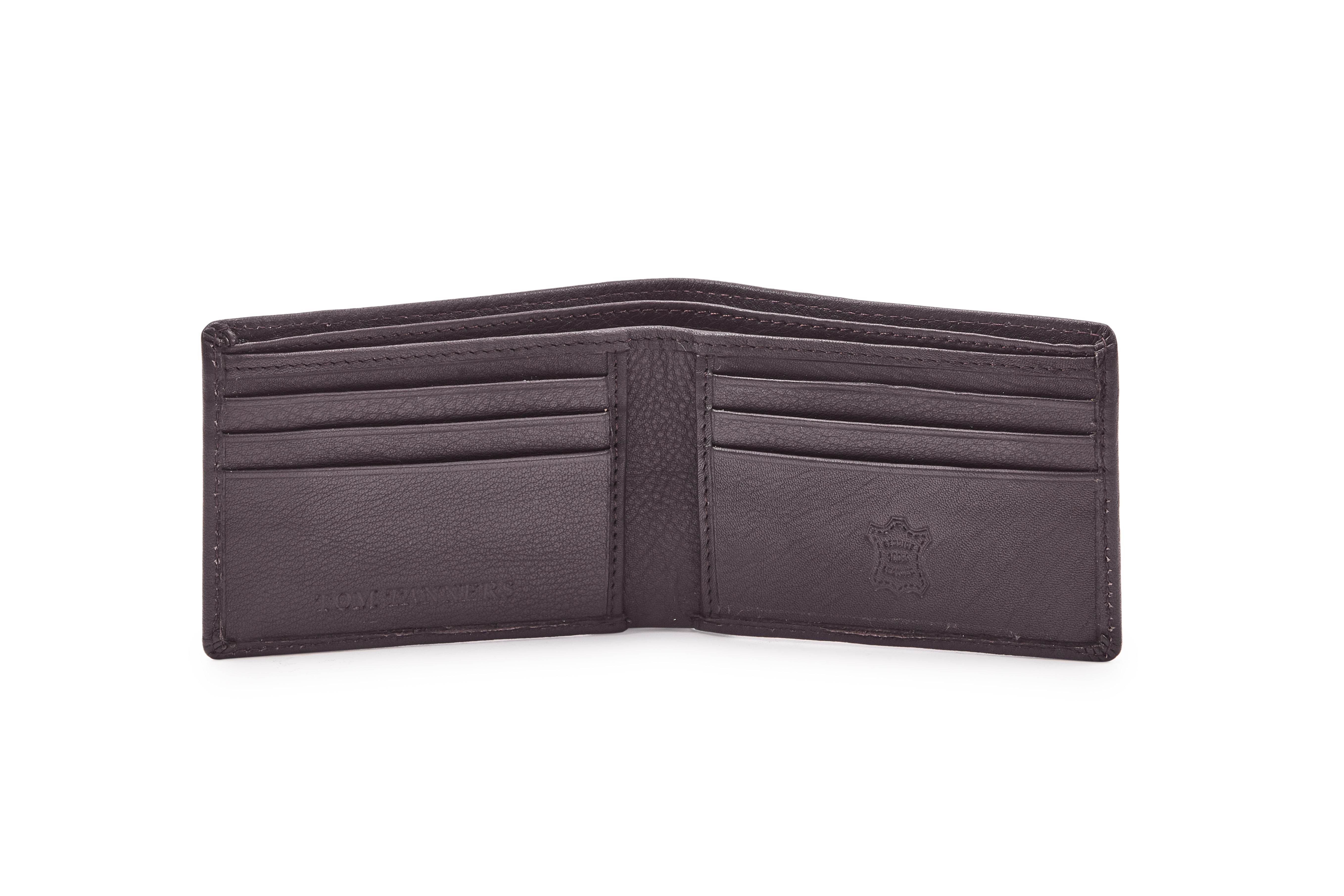 Leather Wallet WL100SDK - Tom Tanners