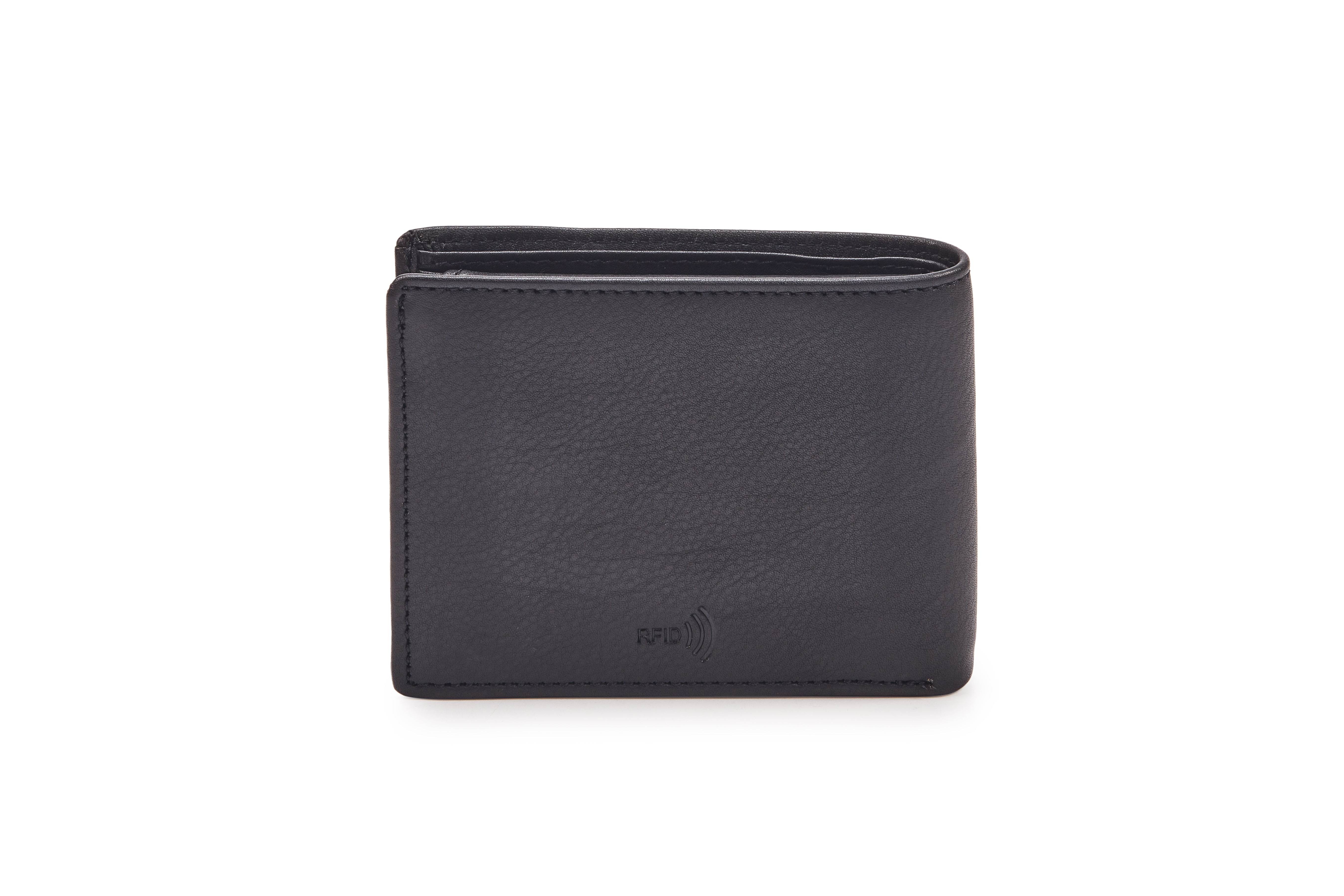 Leather Wallet WL102BK - Tom Tanners