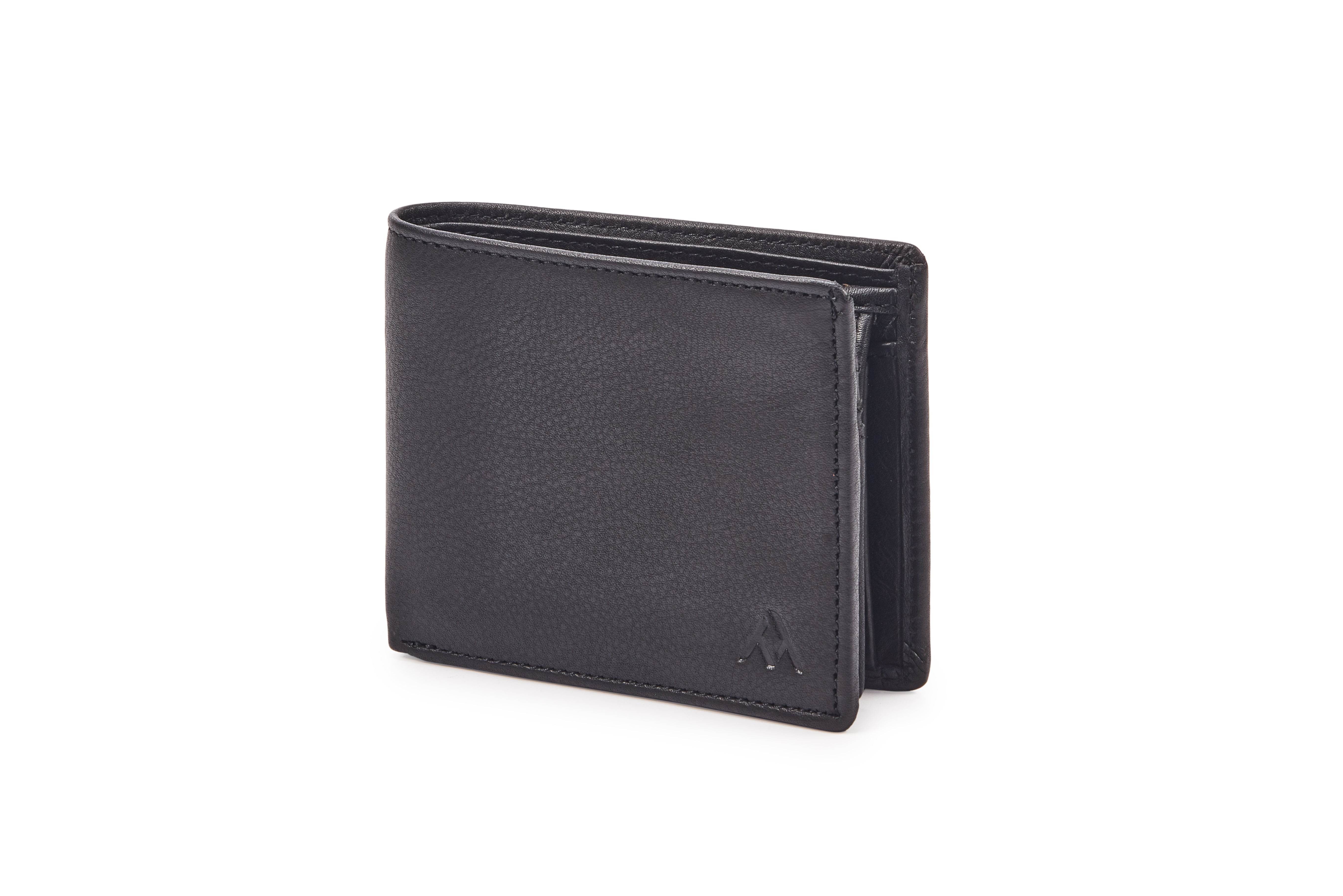 Leather Wallet WL102BK - Tom Tanners