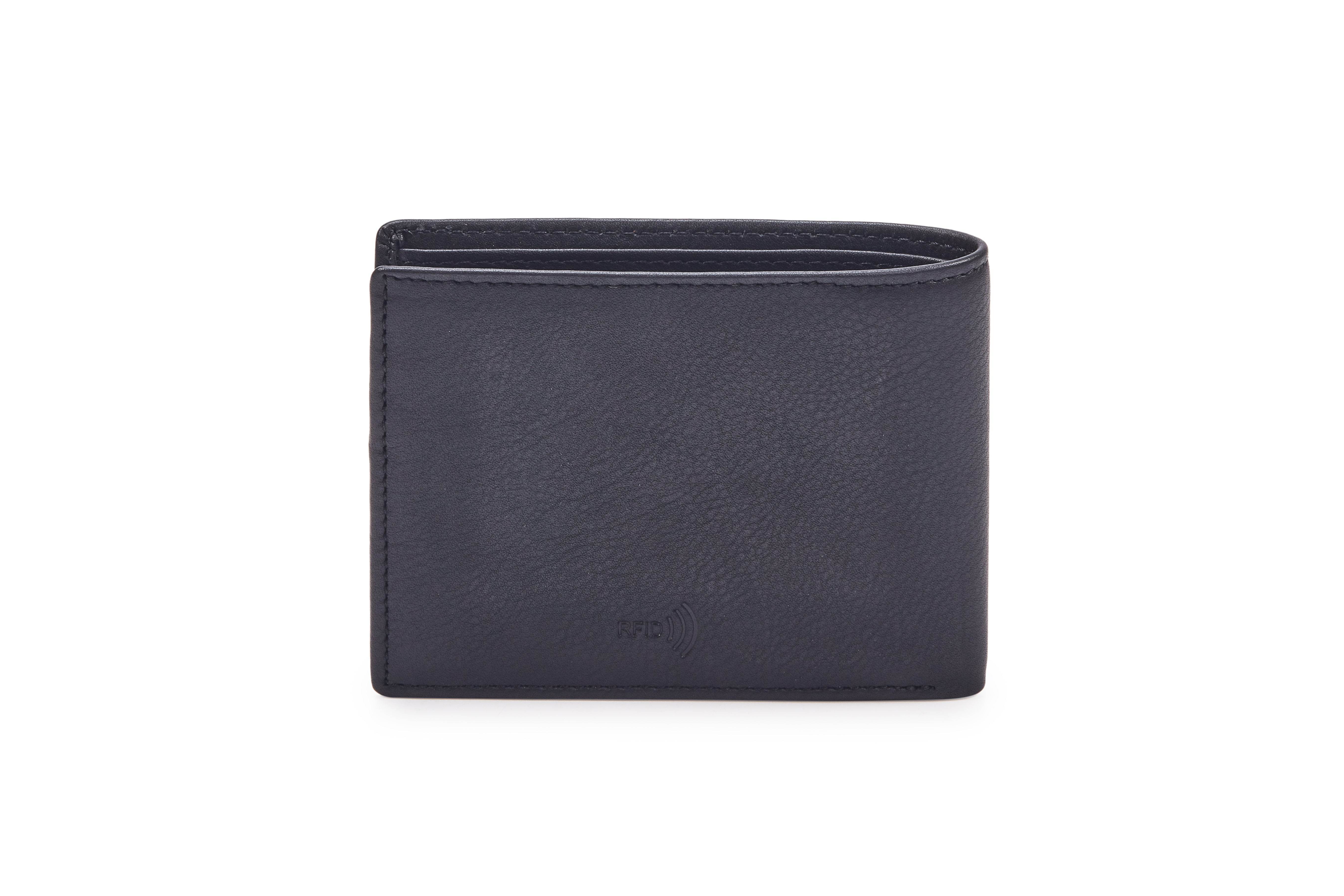 Leather Wallet WL110BK - Tom Tanners