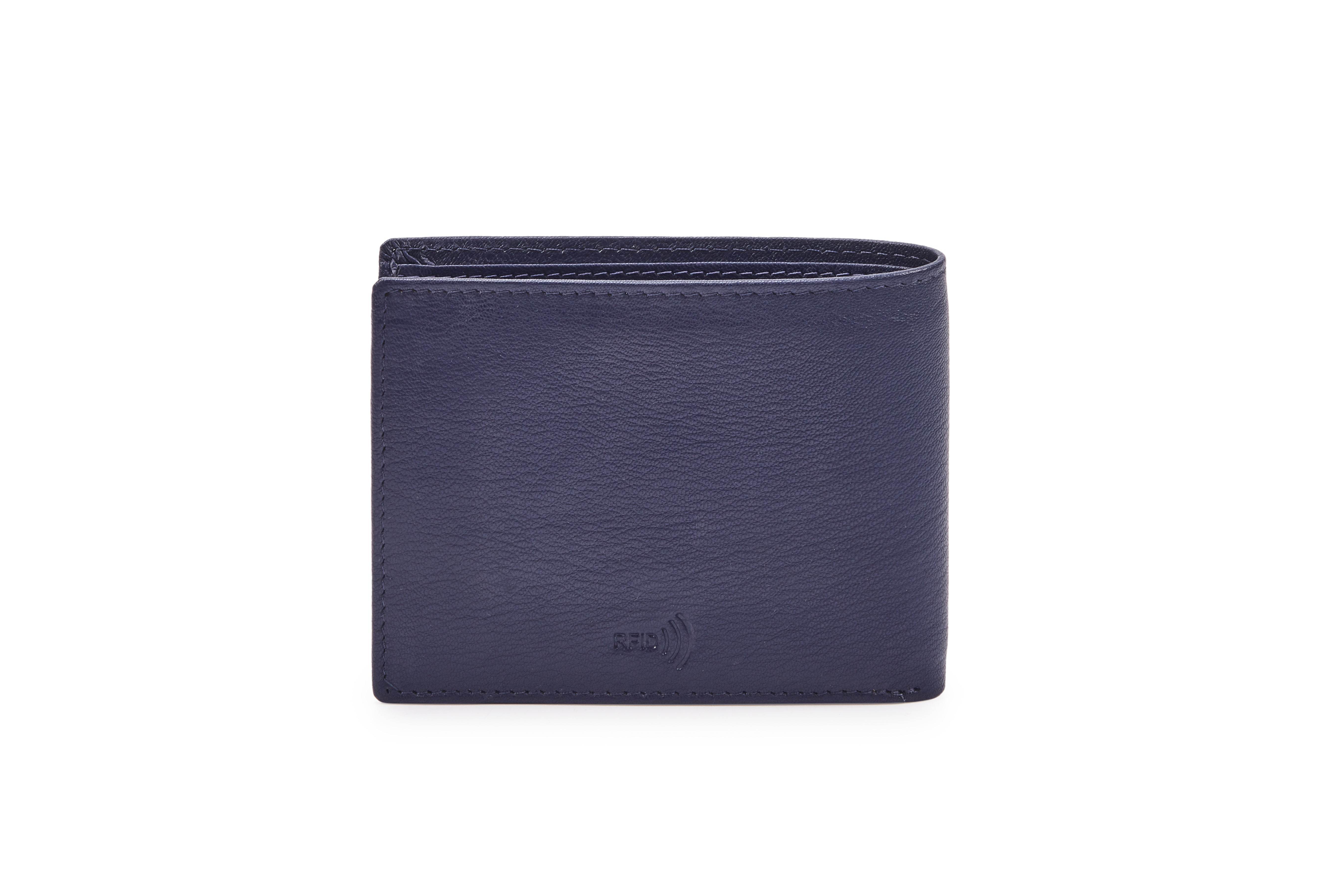 Leather Wallet WL203BU - Tom Tanners