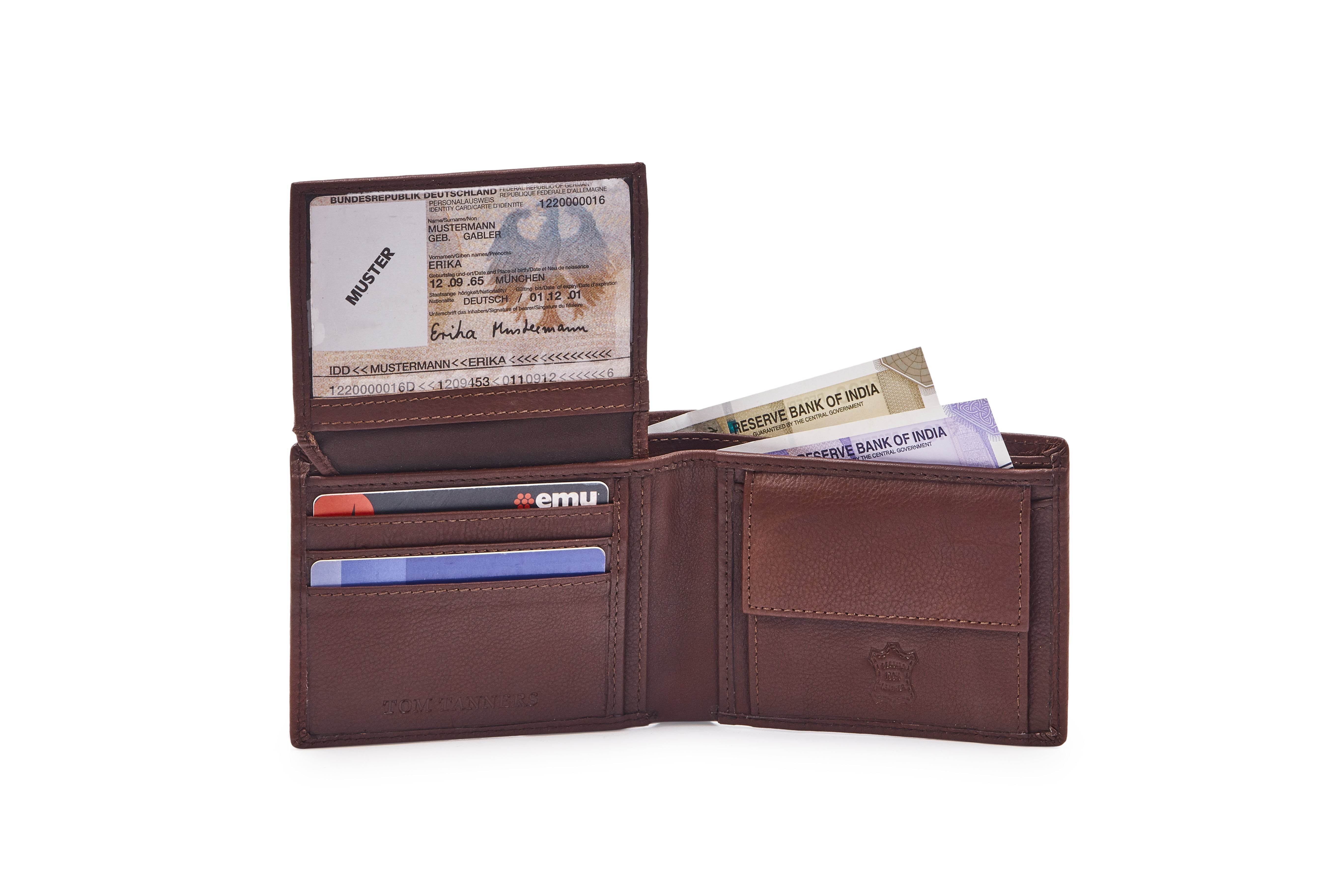 Leather Wallet WL204CH - Tom Tanners