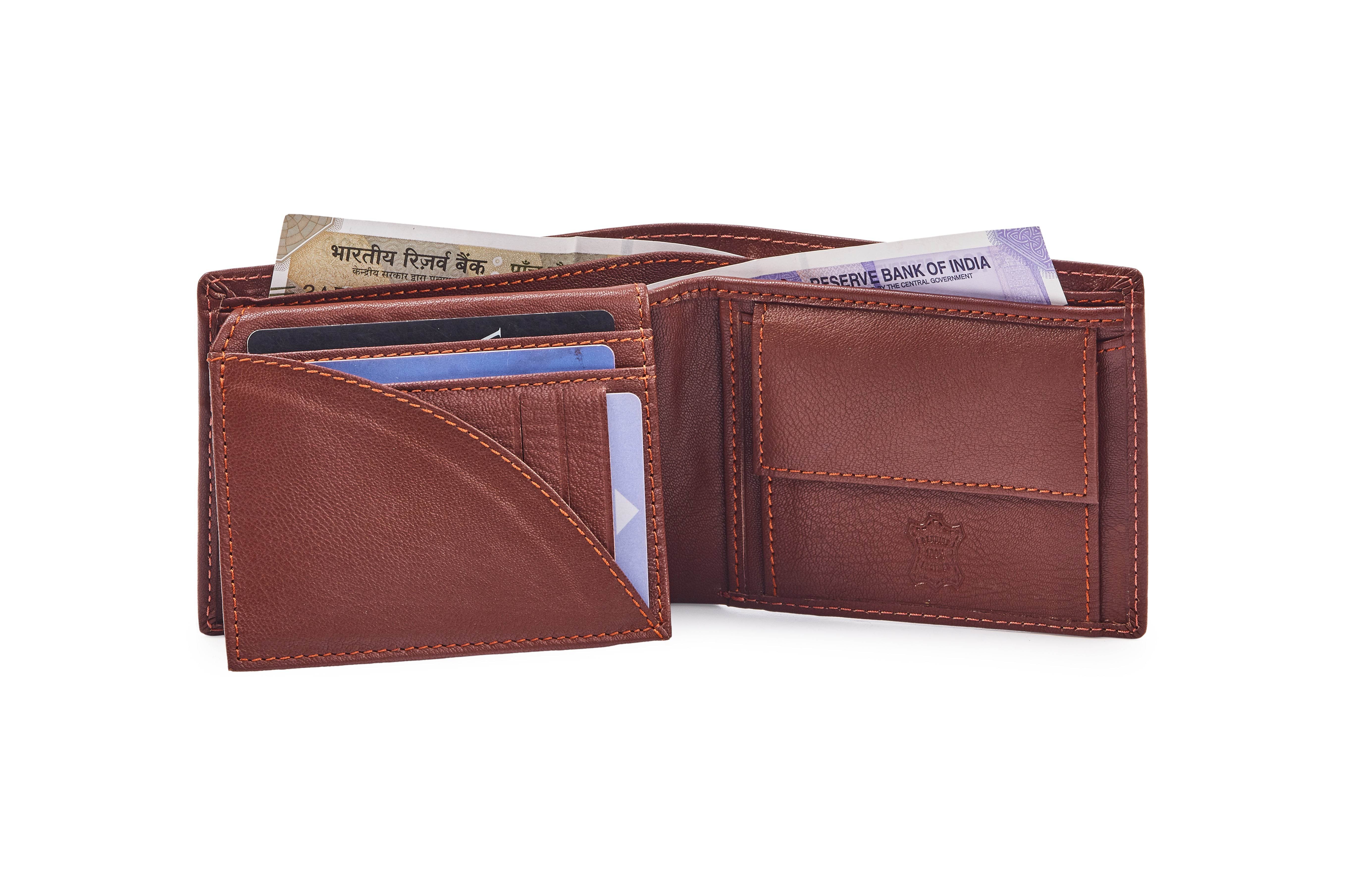 Leather Wallet WL204CO - Tom Tanners