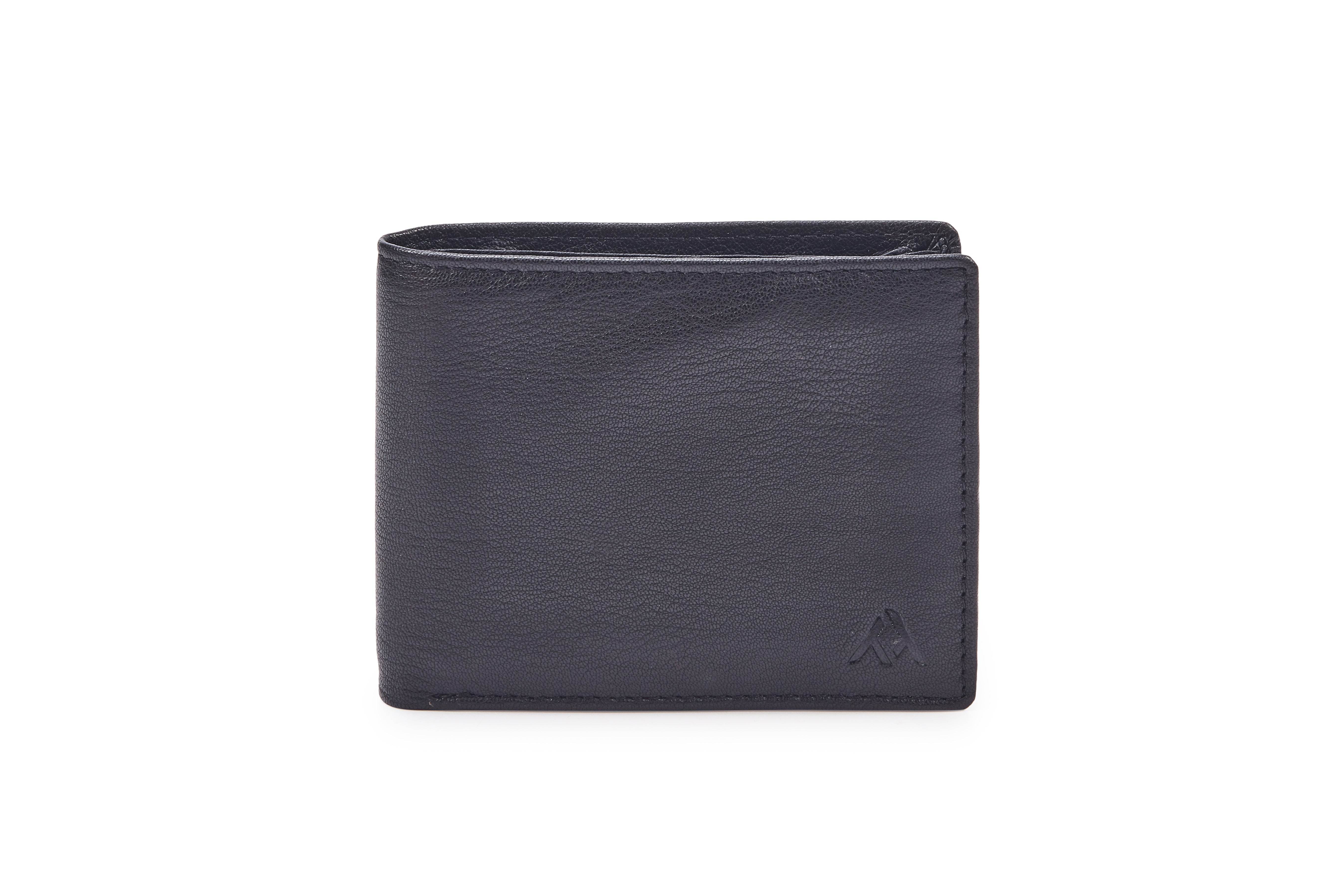 Leather Wallet WL208BK - Tom Tanners