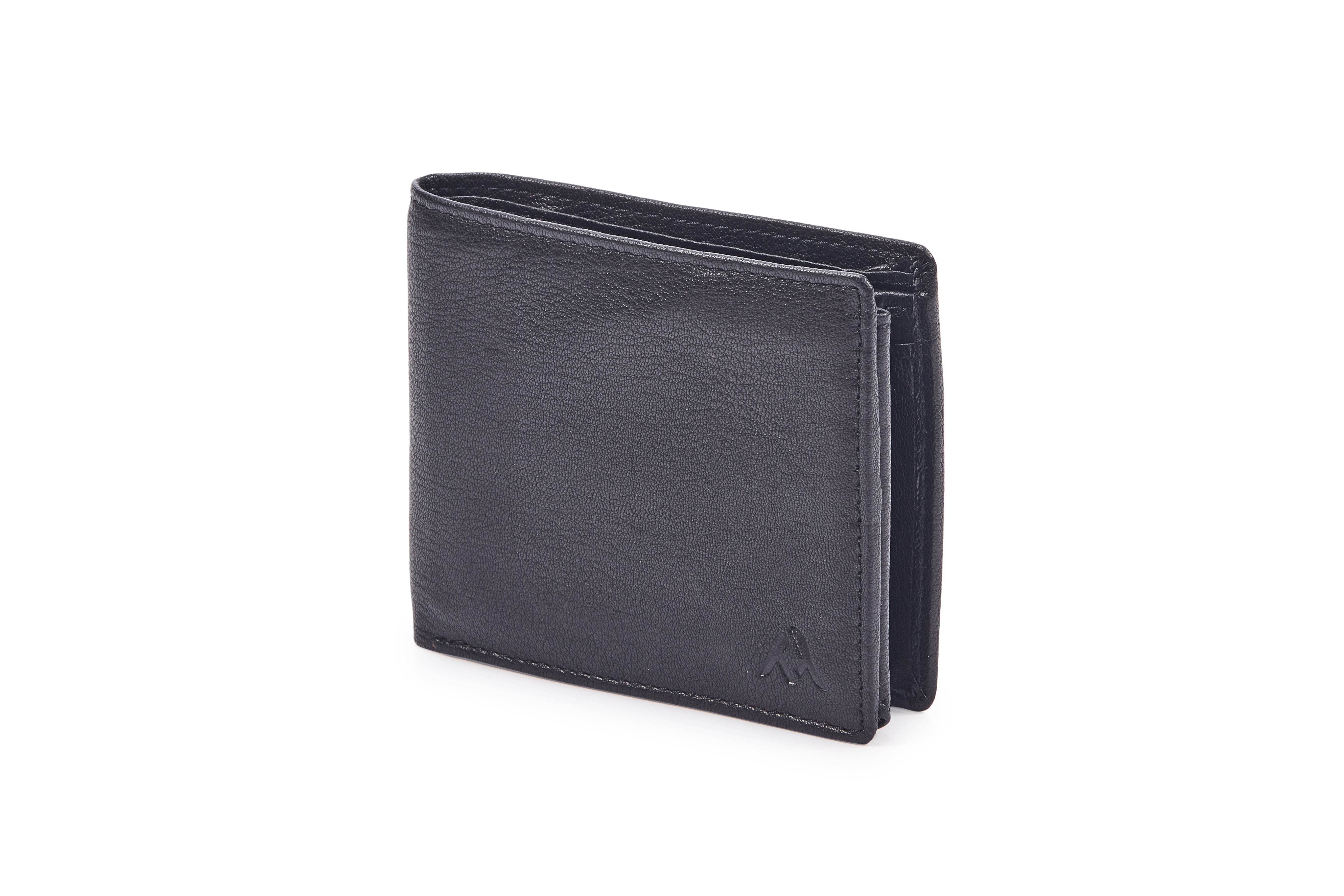 Leather Wallet WL208BK - Tom Tanners