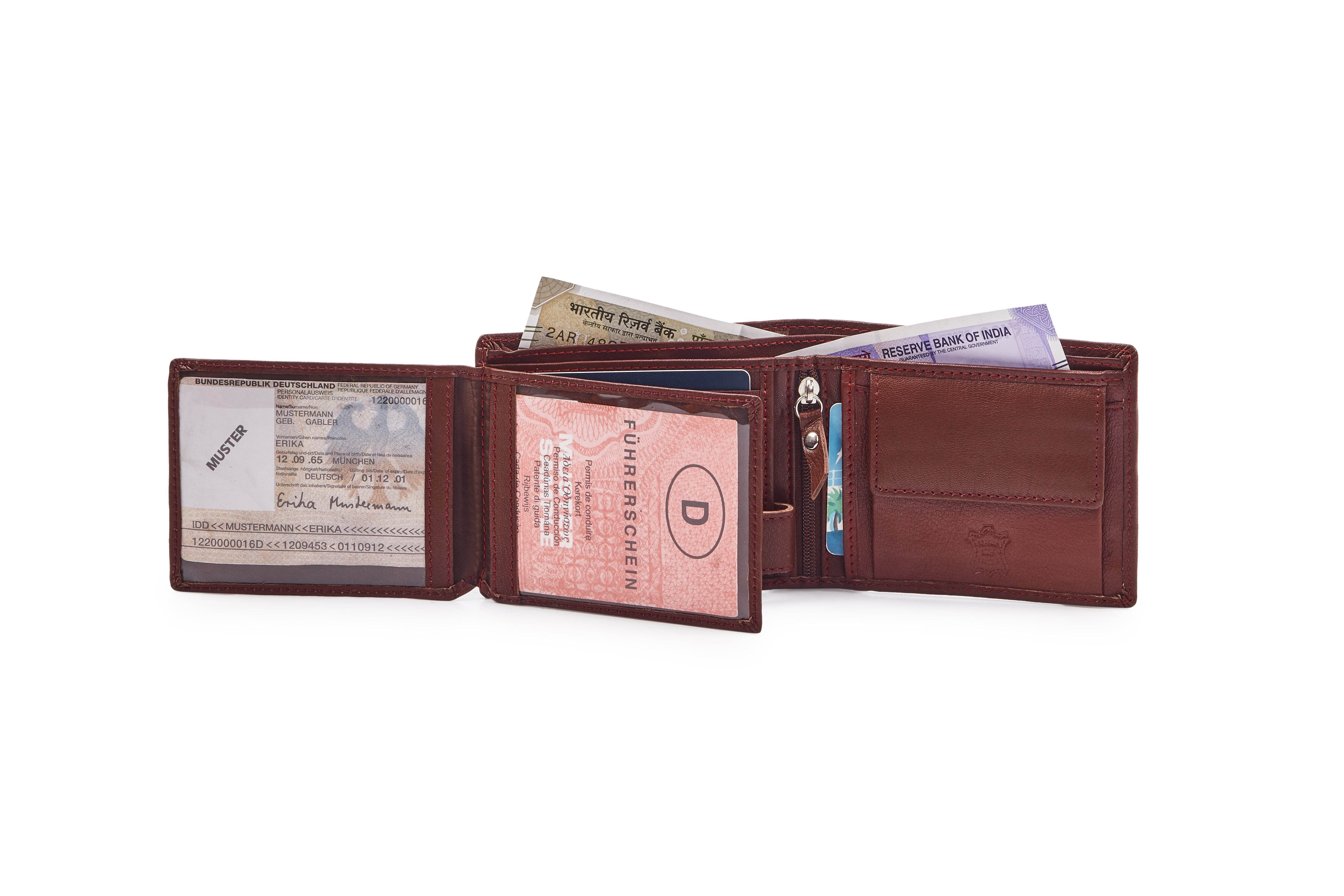 Leather Wallet WL208CO - Tom Tanners