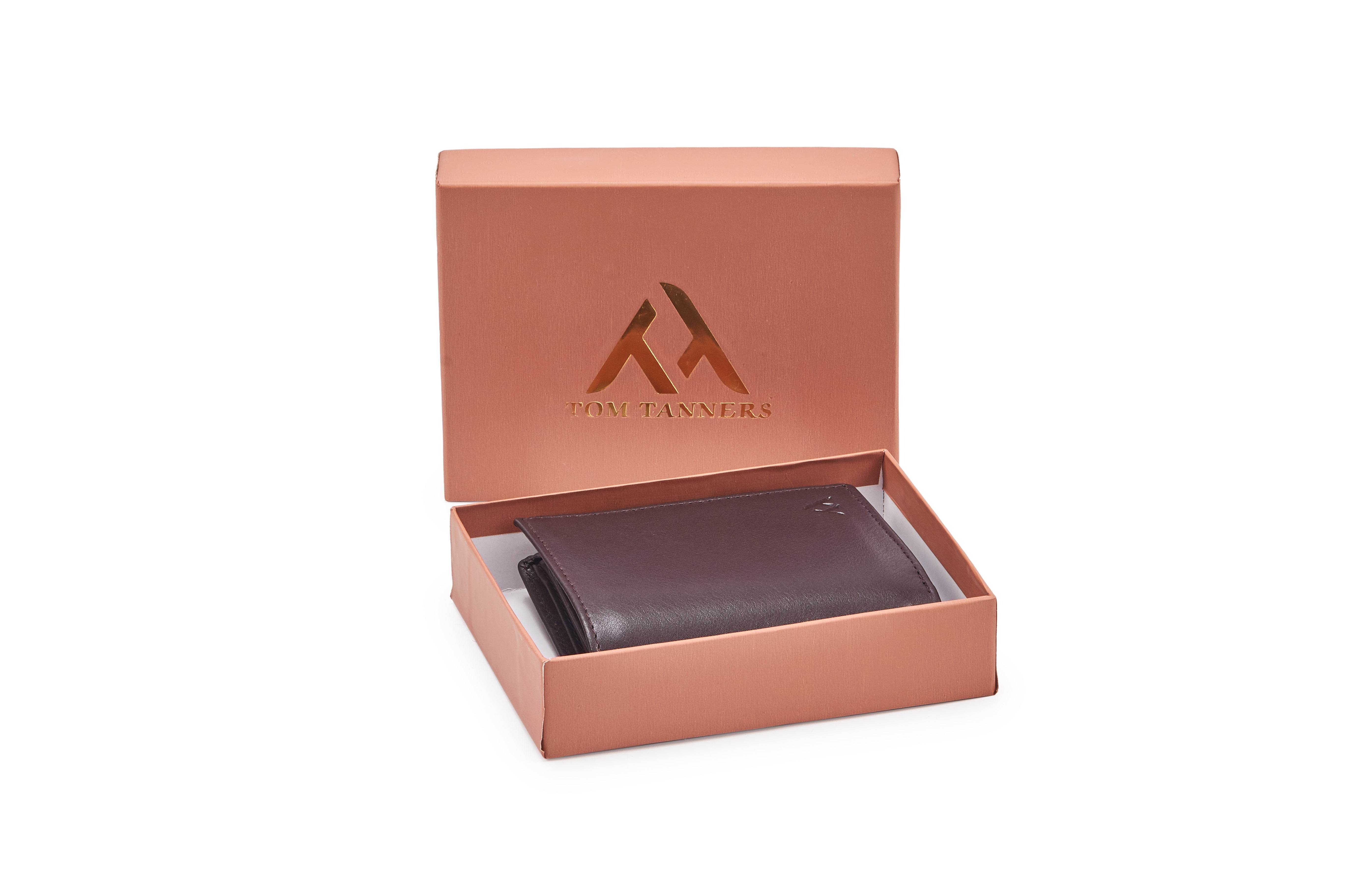 Leather Wallet WL501DK - Tom Tanners