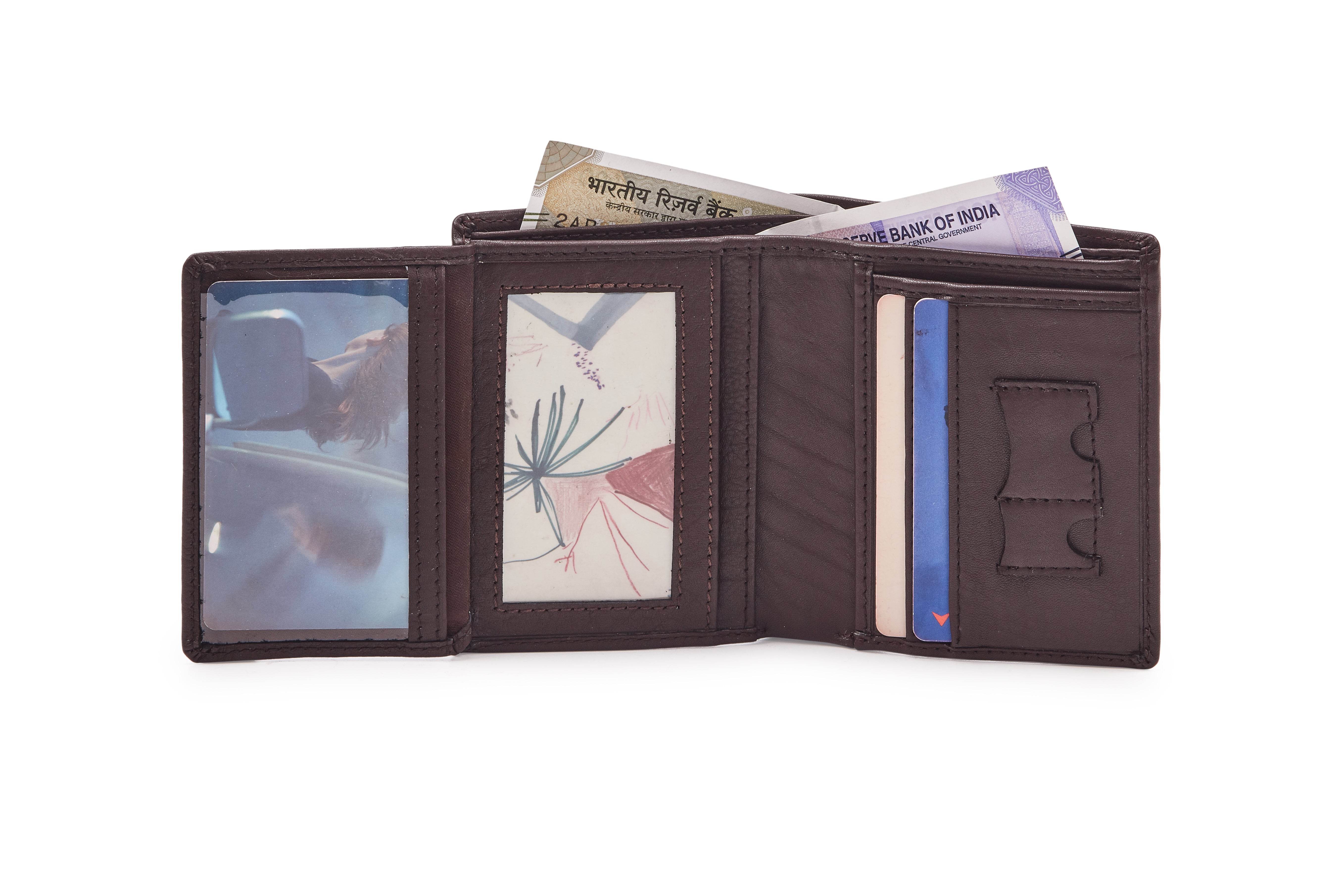 Leather Wallet WL501DK - Tom Tanners