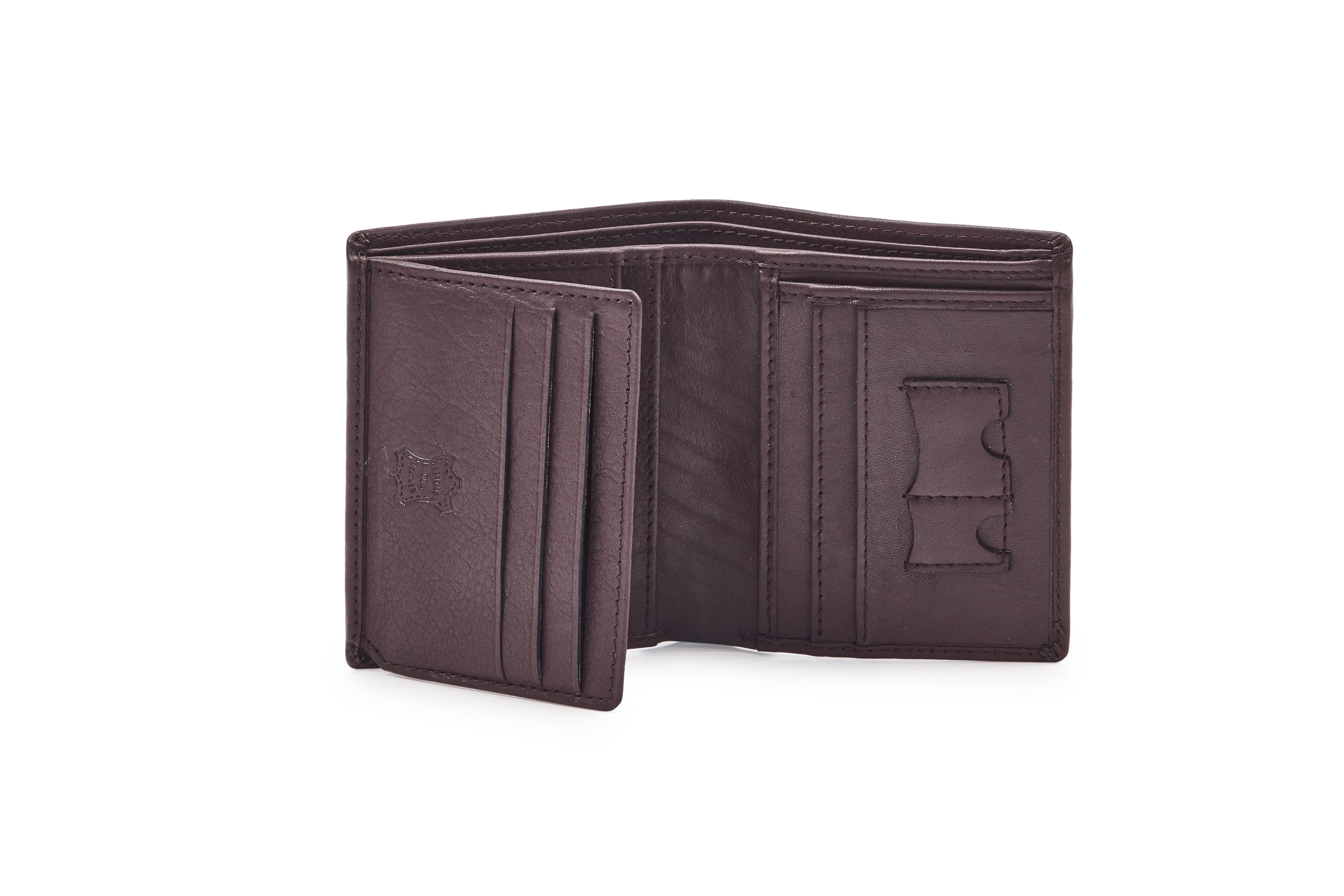 Leather Wallet WL501DK - Tom Tanners