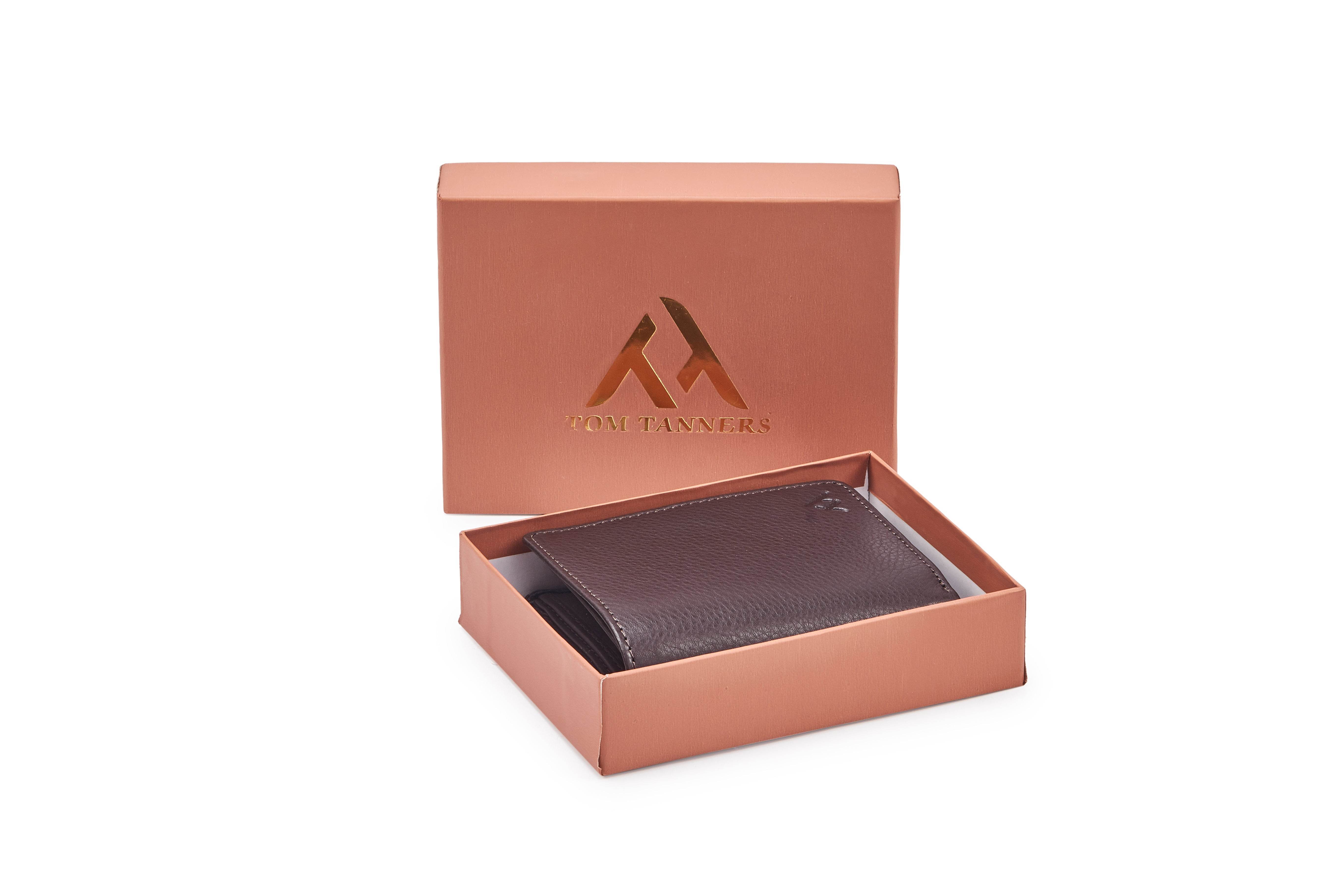 Leather Wallet WL502DK - Tom Tanners