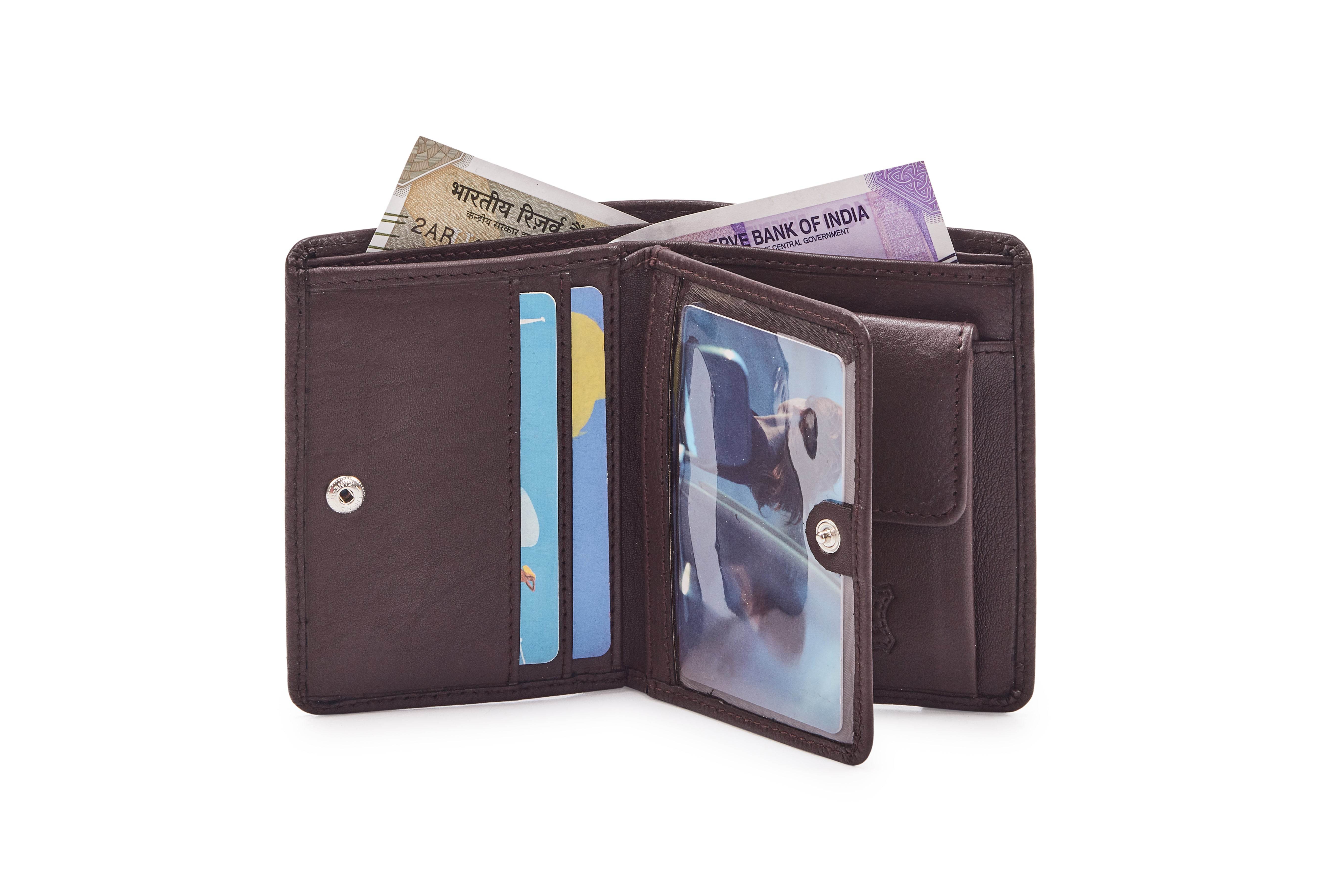 Leather Wallet WL502DK - Tom Tanners