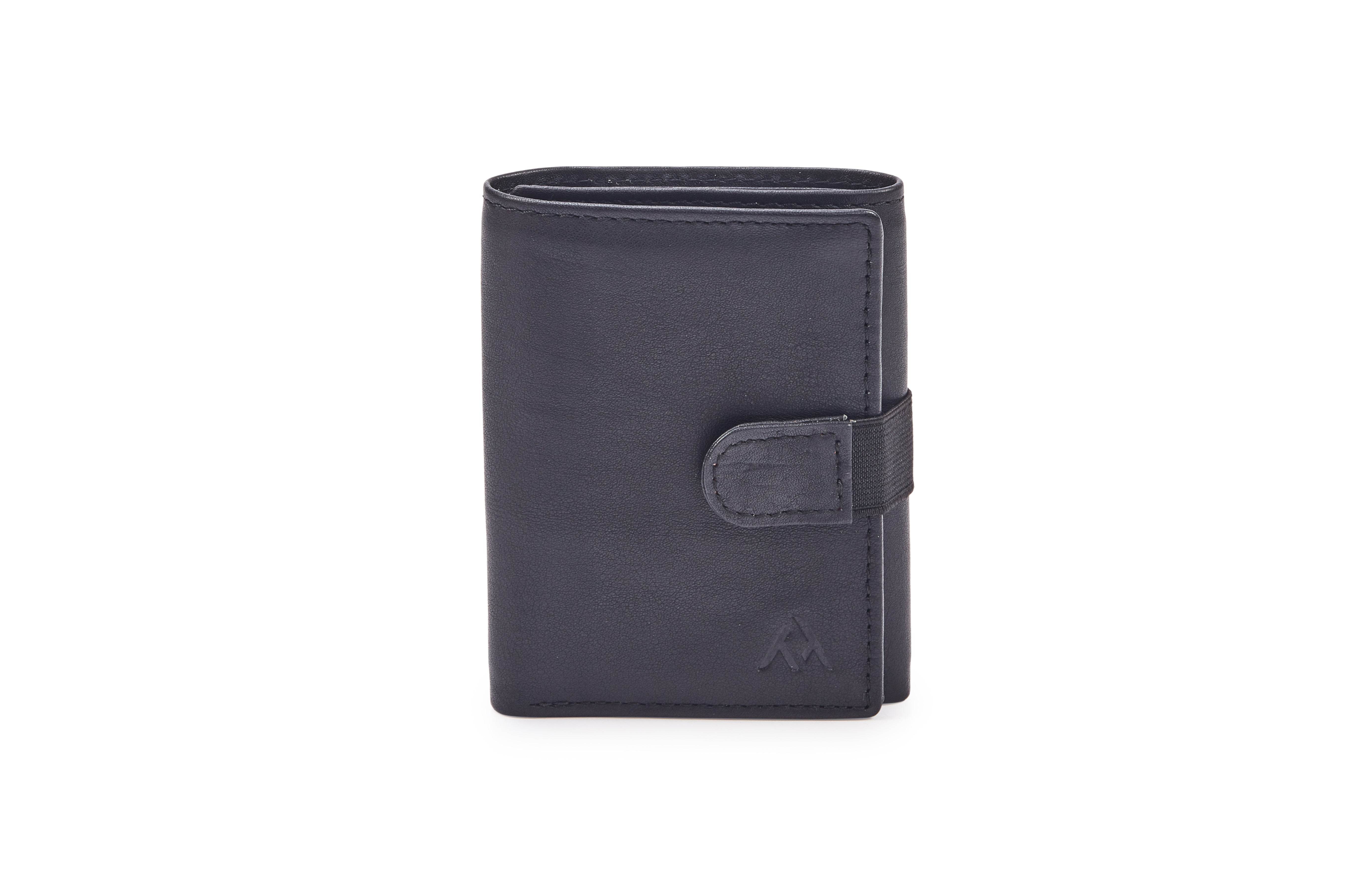 Leather Wallet WL703BK-B - Tom Tanners