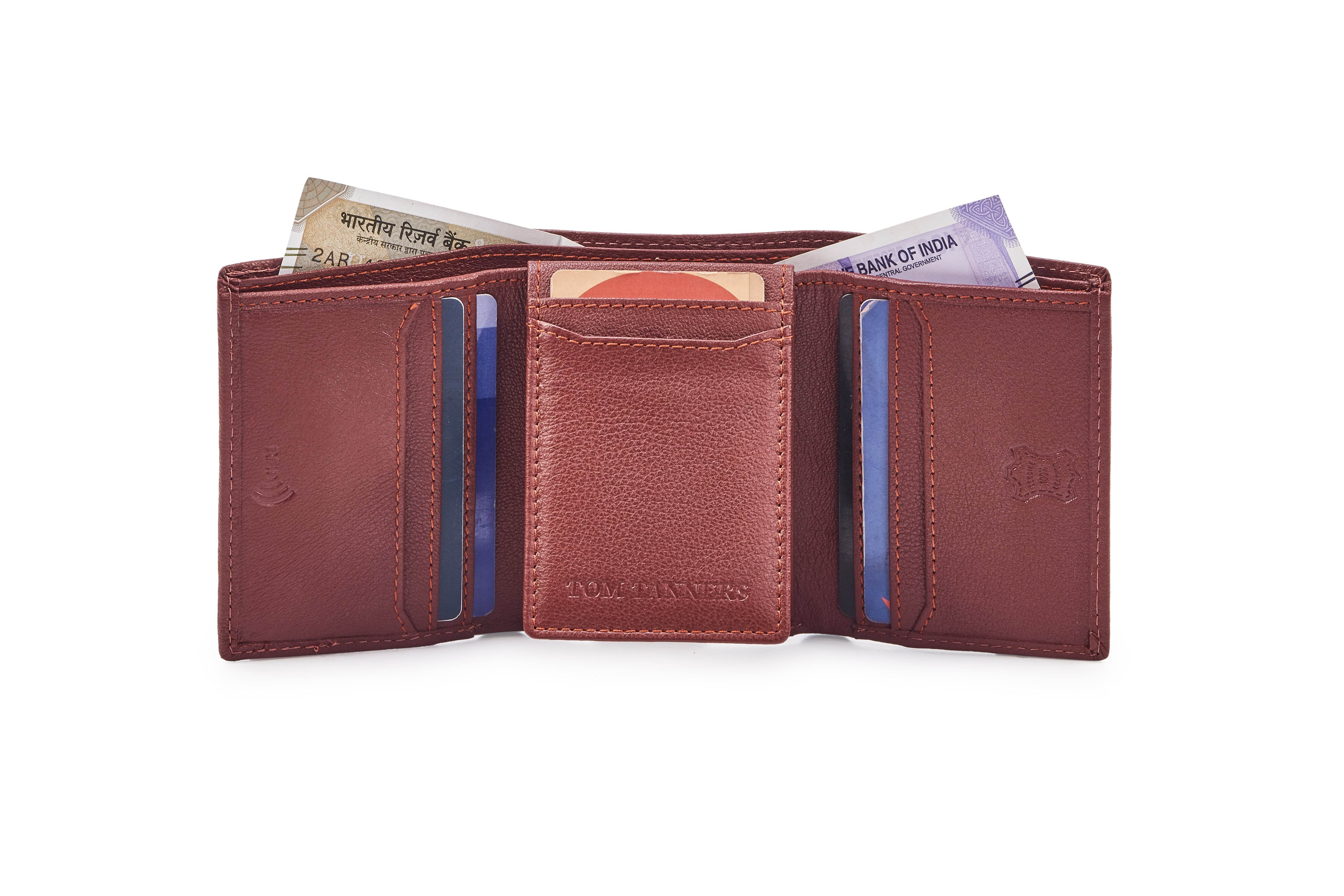 Leather Wallet WL703CO - Tom Tanners